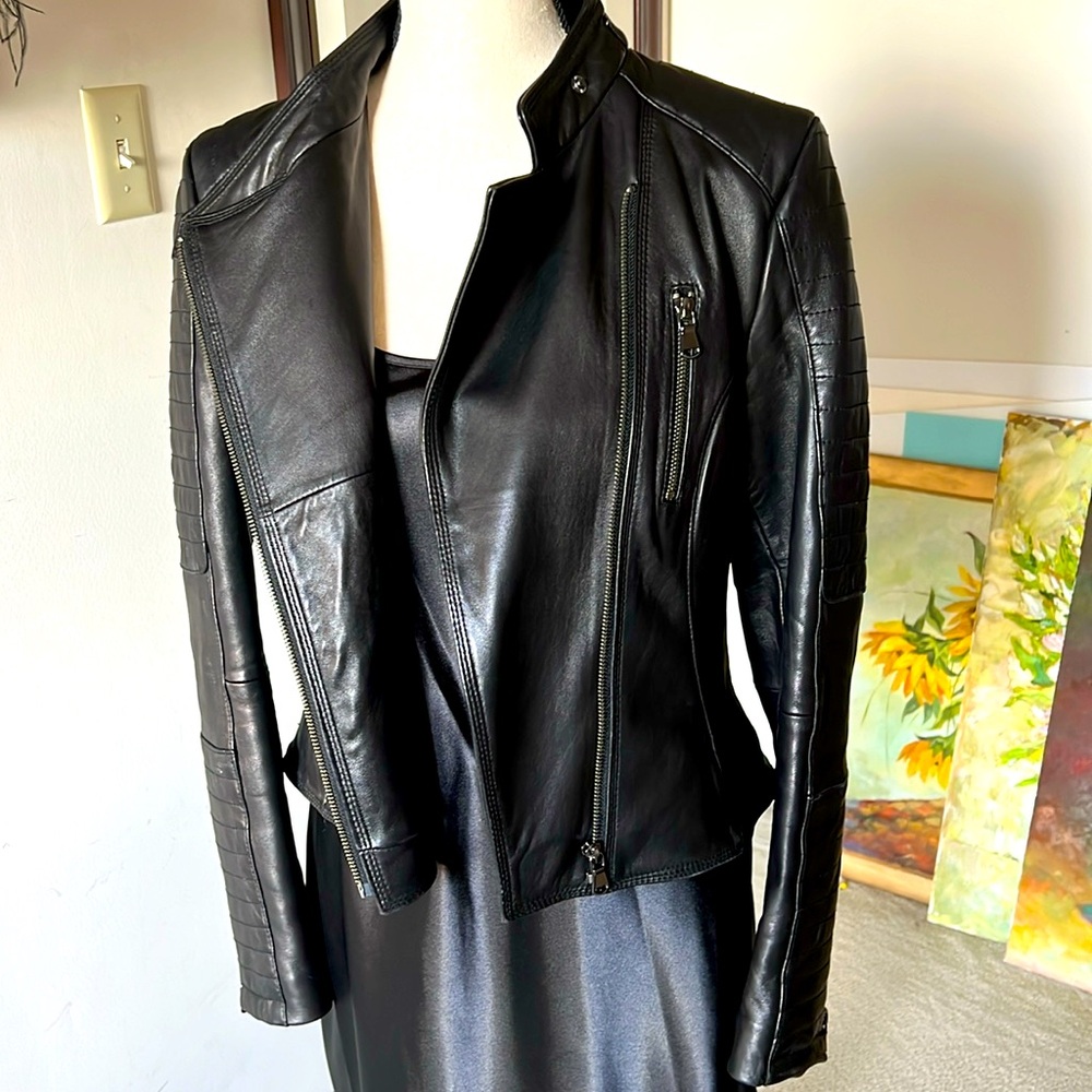 Leather jacket